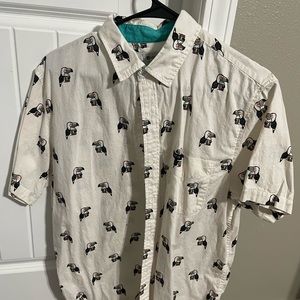 Short Sleeved Shirt by Matix with Collar